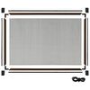 vidaXL Extendable Insect Screen for Windows Brown