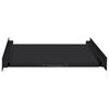 vidaXL Washing Machine Intermediate Shelf Black 60 x 60 x 8 cm Steel
