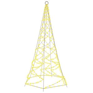 vidaXL Christmas Tree | Warm White | Copper | 180 cm | Collapsible