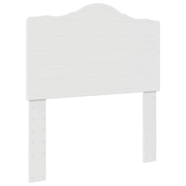 vidaXL Headboard with Headboard White 90 cm Engineered wood