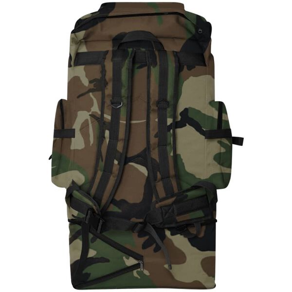 vidaXL Army-Style Backpack XXL 100 L Camouflage