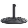 vidaXL Parasol Base for &Oslash;38 / 48 mm Poles 12 kg Round