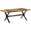 vidaXL Dining Table 180x90x73 cm Solid Wood Reclaimed