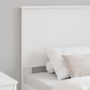 vidaXL Headboard with Headboard White 90 cm Engineered Wood