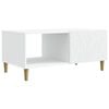 vidaXL Coffee Table White 90 x 50 x 40 cm Engineered Wood