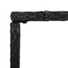 vidaXL 11 Piece Garden Bar Set Black Poly Rattan