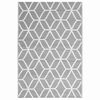 vidaXL Outdoor Rug ARAKIL Grey 140x200 cm PP