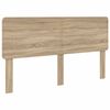 vidaXL Headboard Sonoma Oak Engineered wood