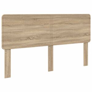 vidaXL Headboard Sonoma Oak Engineered wood