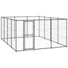 vidaXL Outdoor Dog Kennel Steel 14,52 m&sup2;