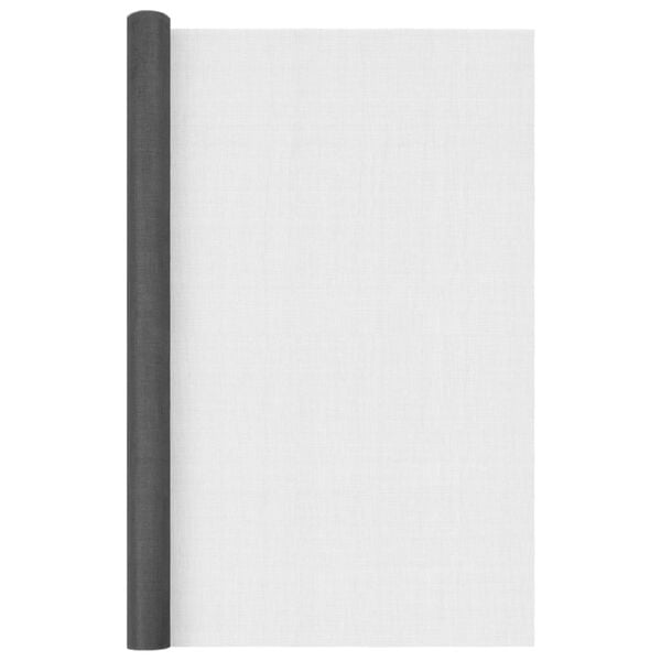 vidaXL Mesh Screen Fiberglass 80x500 cm Black
