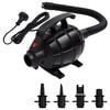 vidaXL Electric Air Pump Black