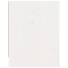 vidaXL Bedside Cabinets 2 pcs White 40x30.5x40 cm Solid Pinewood