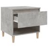 vidaXL Bedside Tables 2 pcs Concrete Grey 50x46x50 Engineered Wood