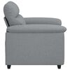 vidaXL Sofa Chair&nbsp;Light Grey 100x81x84 cm Fabric