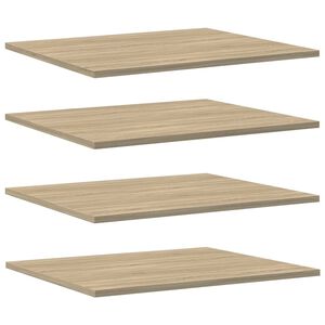 vidaXL Bookshelf Boards 8 pcs Sonoma Oak 60x50x1,5 cm Engineered Wood