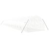 vidaXL Greenhouse with Steel Frame White 54 m² 18x3x2 m