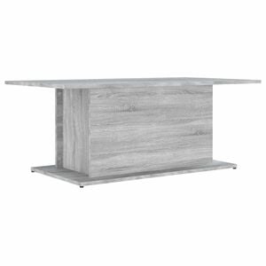 vidaXL Coffee Table Grey Sonoma 102x55,5x40 cm Engineered Wood