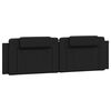 vidaXL Headboard Cushion "Viana" Black 180 cm Faux Leather