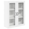 vidaXL Kitchen Cabinet Kalmar White 80 x 31 x 100 cm Engineered Wood