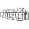 vidaXL Aviary Anthracite 1,79x8x1,85 m Aluminium
