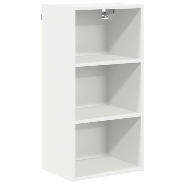 vidaXL Hanging Cabinet White 40 x 29.5 x 80 cm Engineered Wood