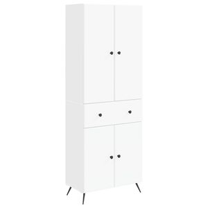 vidaXL 2 pcs White