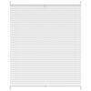 vidaXL Plisse Blind 100x150cm White Pleated Blind