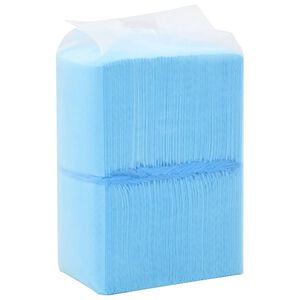 vidaXL Pet Training Pad | Set of 100 | Blue and White