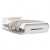 vidaXL Bed Frame with Drawer without Mattress White 90x190 cm