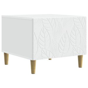 vidaXL Coffee Table White 50 x 49 x 40 cm Engineered Wood