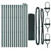 vidaXL Fence Post Green 25 x 0.5 m (16 x 16 mm mesh) Steel