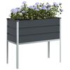 vidaXL Planter Anthracite 100 x 45 x 90 cm Galvanised Steel