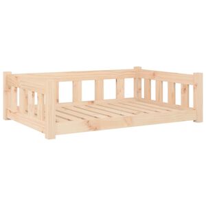 vidaXL Dog Bed 95,5x65,5x28 cm Solid Wood Pine