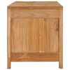 vidaXL TV Cabinet 100x30x35 cm Solid Teak Wood