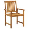 vidaXL Garden Chairs with Cushions 8 pcs Solid Acacia Wood