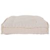 vidaXL Pallet Sofa Cushion Cream 120 x 80 x 12 cm Fabric