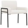 vidaXL Accent Chair Cream Boucl&eacute;