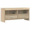 vidaXL TV Cabinet 100 x 33 x 47 cm Sonoma Oak Engineered Wood
