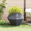 vidaXL Planter Anthracite 100 x 100 x 80 cm Steel
