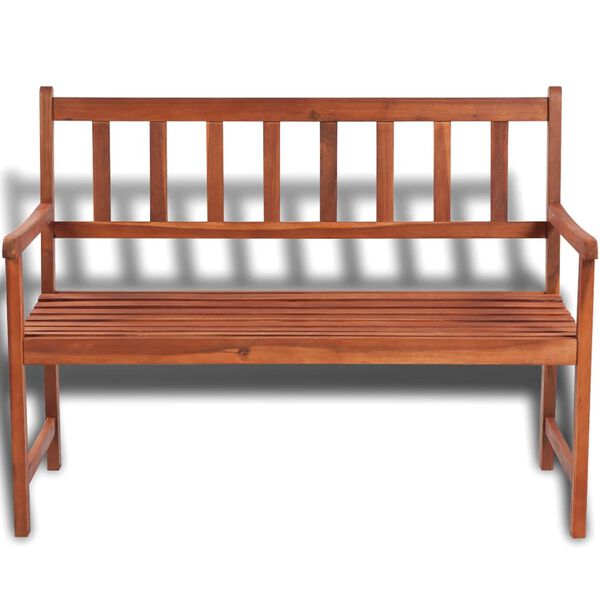vidaXL Garden Bench 120 cm Solid Acacia Wood