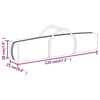 vidaXL Folding Party Tent White 3x6 m