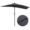 vidaXL Garden Parasol Anthracite 294 x 150 x 224 cm
