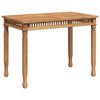 vidaXL Garden Dining Table 110x65x80 cm Solid Teak Wood