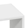 vidaXL Bookcase Stackable White 30x30x80 cm Engineered Wood