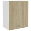 vidaXL Hanging Cabinet Lyons 2 pcs Sonoma Oak 50x31x60 cm Engineered Wood