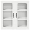vidaXL Kitchen Cabinet with Door White 80 x 31 x 80 cm Engineered Wood