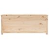 vidaXL Storage Box 110x50x45.5 cm Solid Wood Pine