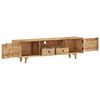 vidaXL TV Cabinet 140x30x40 cm Solid Mango Wood