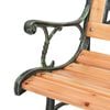 vidaXL Garden Bench 122 cm Wood